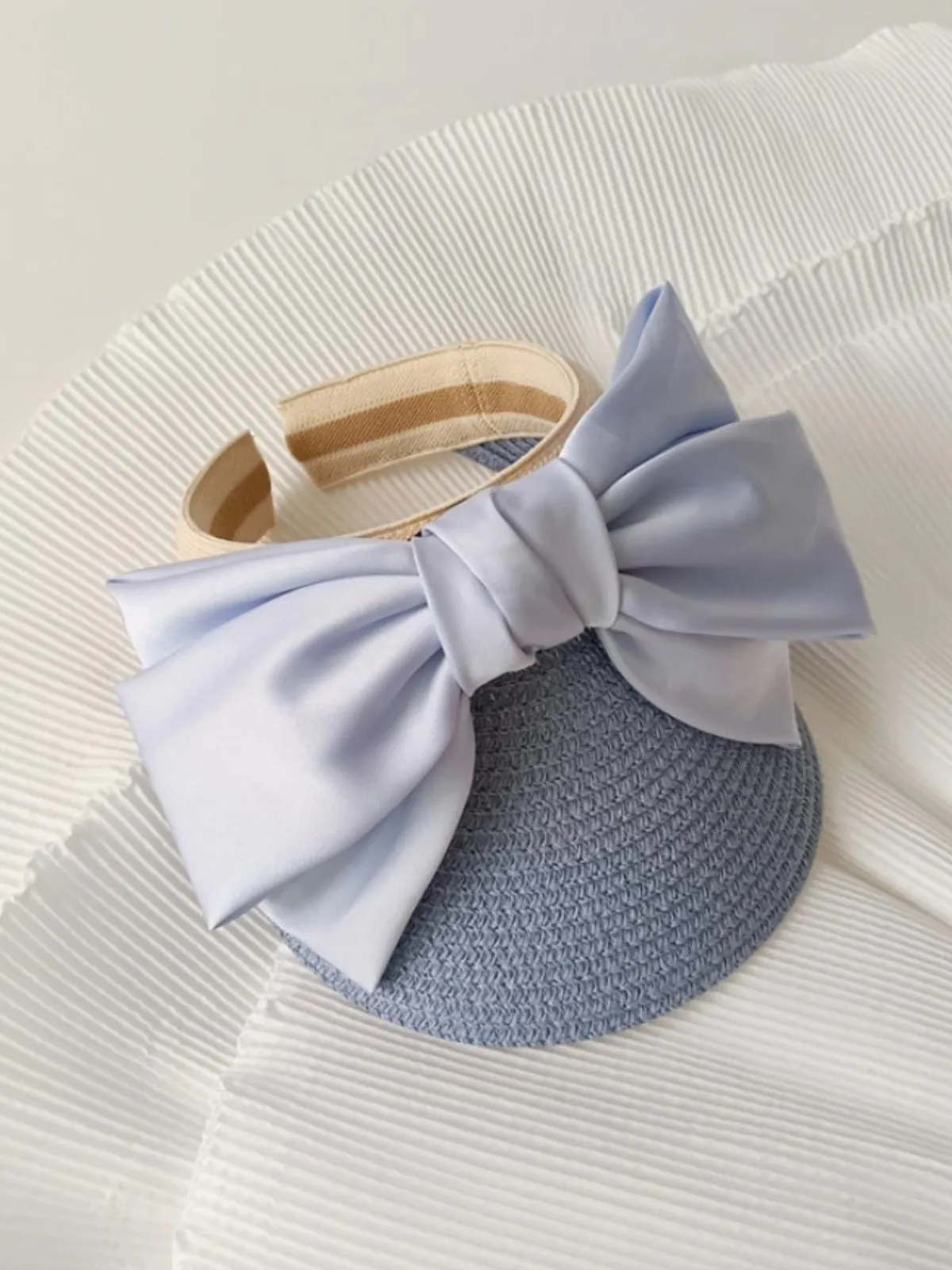 Chic Style Big Bow Sunhat