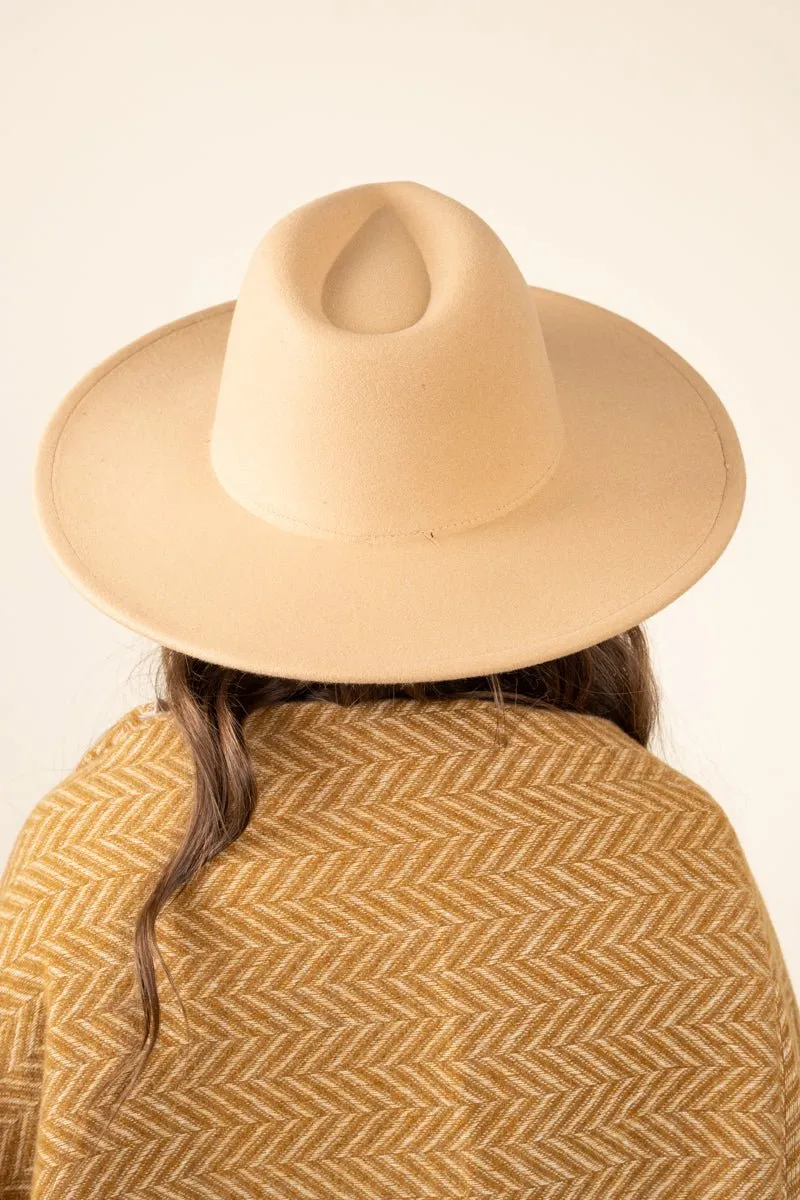 Desperado Felt Hat, Taupe