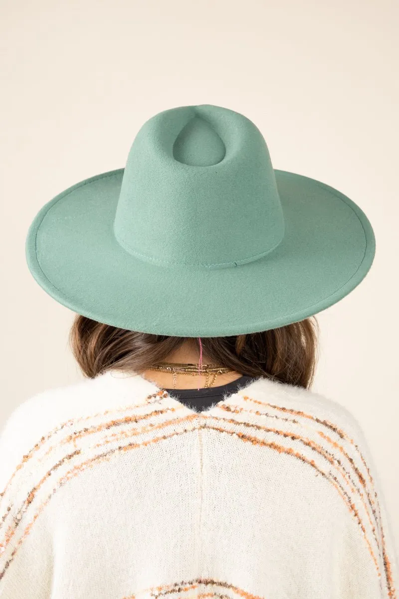 Desperado Felt Hat, Turquoise