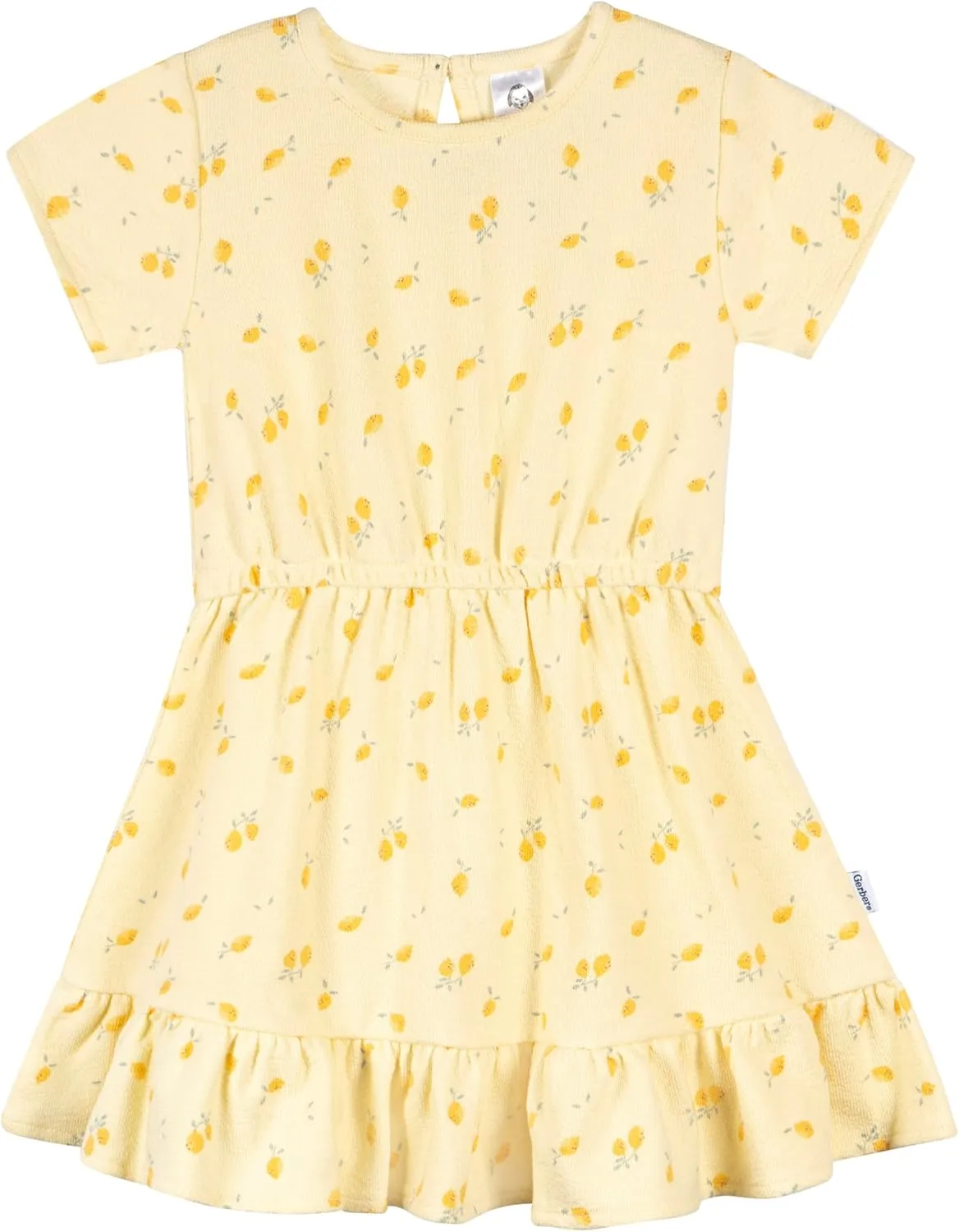 Gerber Girls' Toddler Short-Sleeve Dress