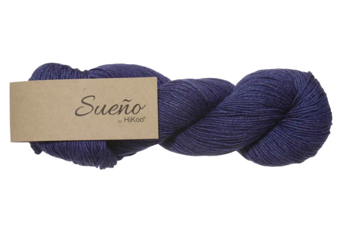 HiKoo Sueno Yarn - 1135 - Indigo