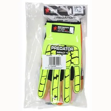 MCR Predator Impact 1 MAXGrid Hiviz CutPro Glove
