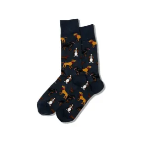 MEN'S MULTI DOGS CREW SOCKS