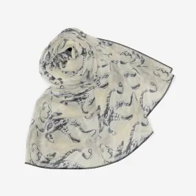 Octopus Chiffon Scarf