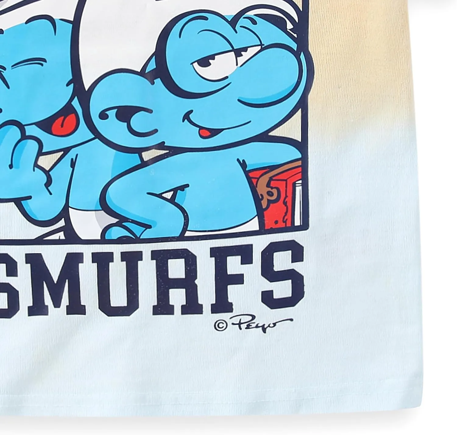 THE SMURFS Boys 2-Piece Short Sleeve T-Shirt and Shorts Set for Toddlers