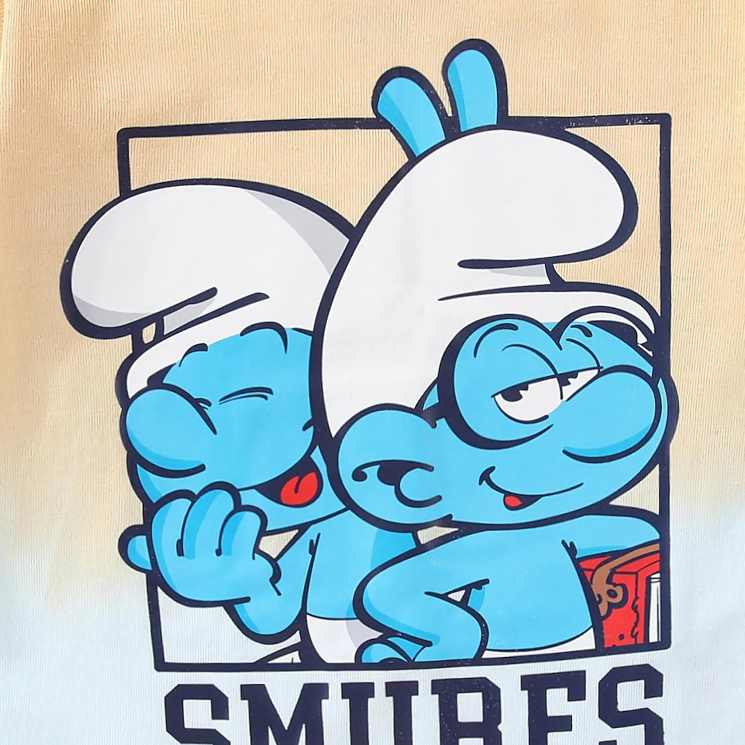 THE SMURFS Boys 2-Piece Short Sleeve T-Shirt and Shorts Set for Toddlers