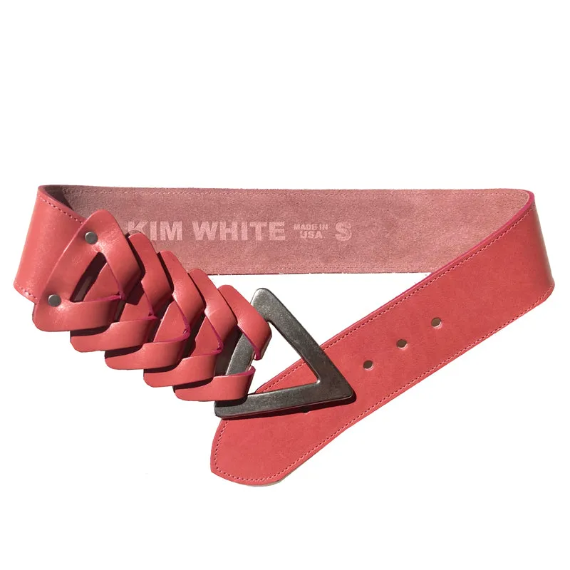 Triangle Waist Belt - Pink