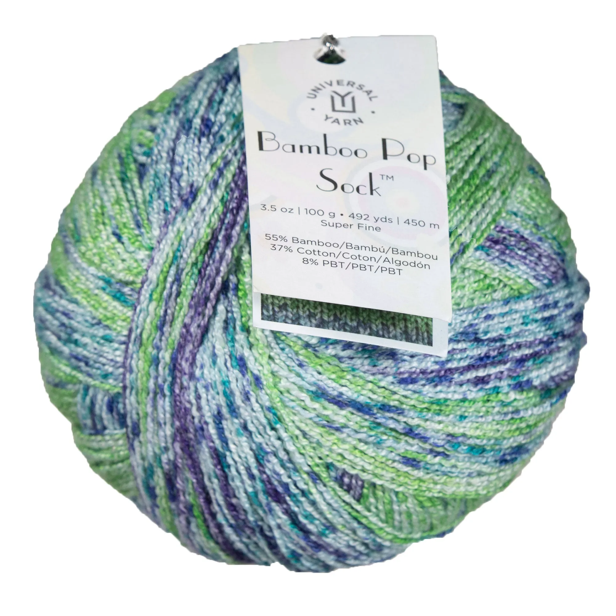 Universal Yarn Bamboo Pop Socks Yarn - 403 Morning Glory