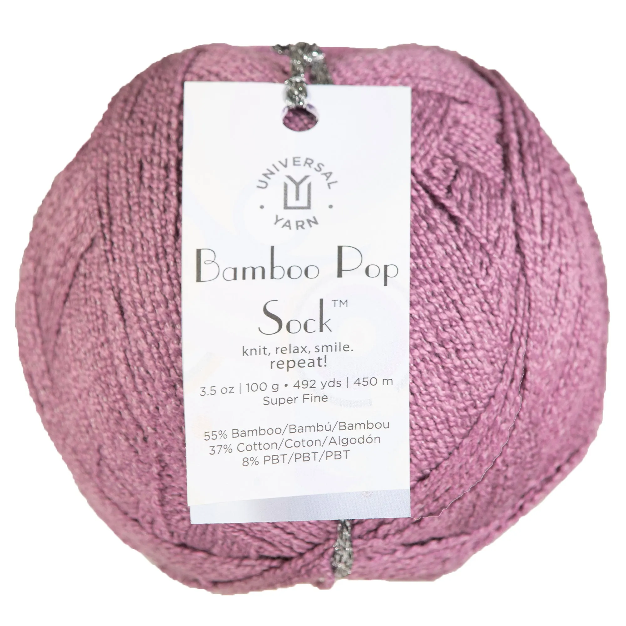 Universal Yarn Bamboo Pop Socks Yarn - 610 Teasel